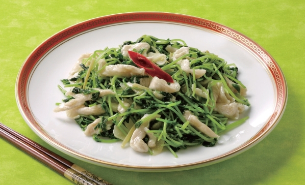 節約メニューでしっかりビタミンAも摂れる♪豆苗とささみのごま油炒めのレシピをご紹介