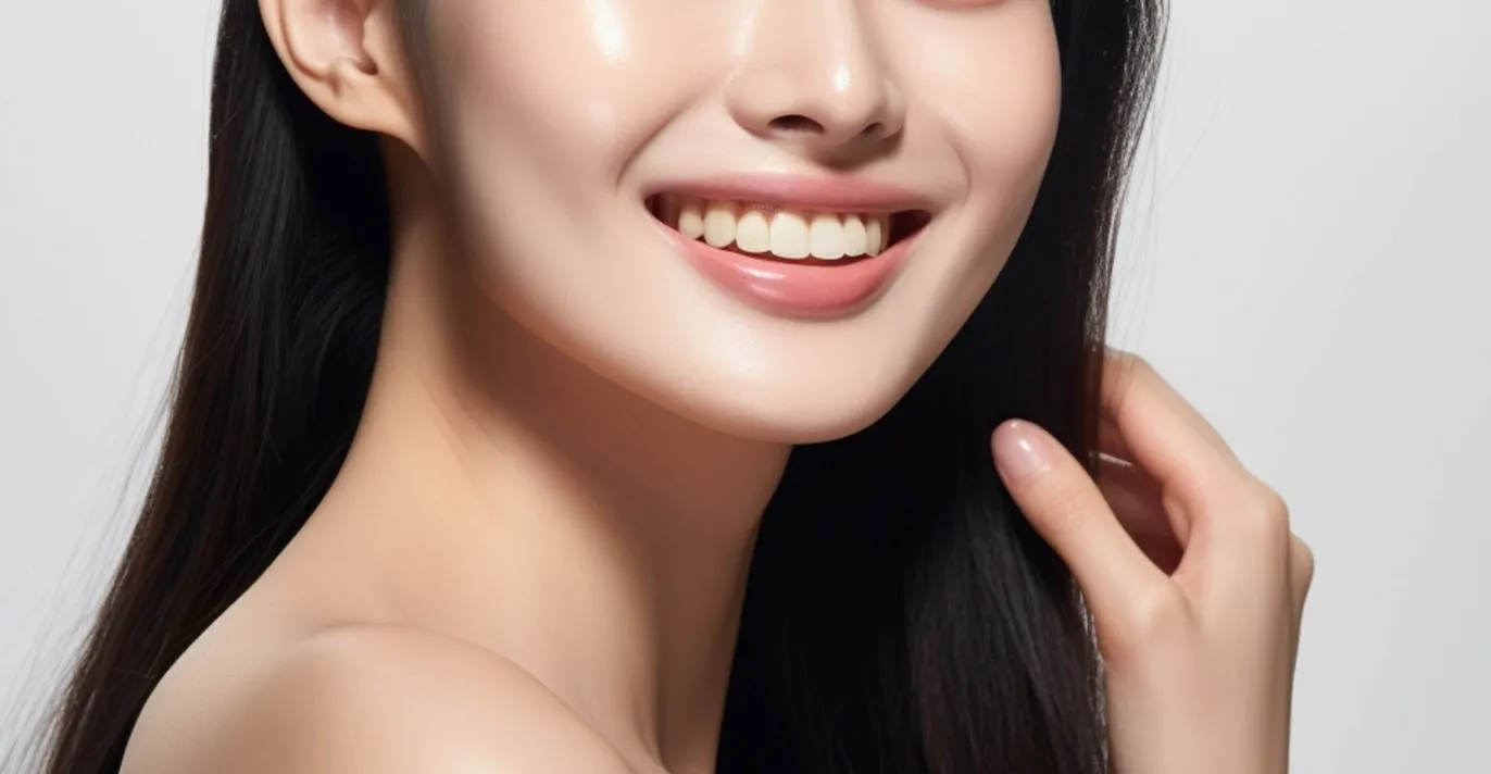 美髪、美爪の女性