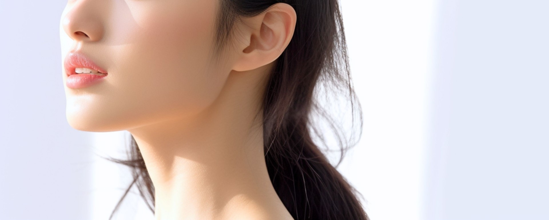 透明感がある女性